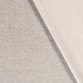 Kaufen 063-grau-meliert Nicki Velour * Ab 50 cm