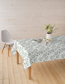Tissu nappe - Eucalyptus * A partir de 50 cm