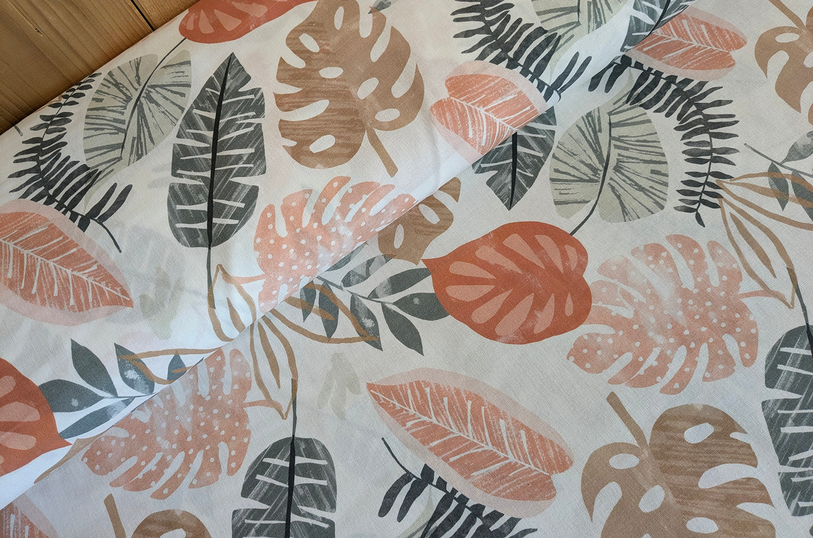 Baumwolldruck Meterware, BW-Stoff digital bedruckt