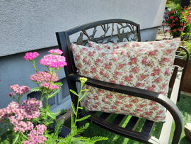 Decorative fabric roses pink * From 50 cm - 0