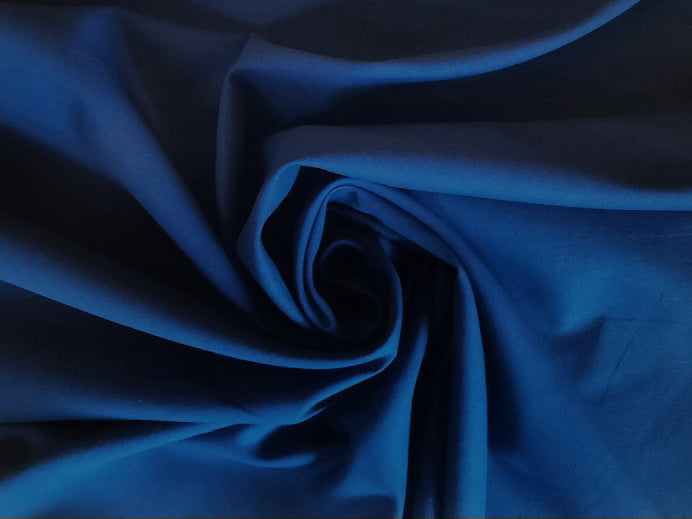 Kaufen 068-blau Baumwollstoff Uni - Spezialpreis *Ab 50cm