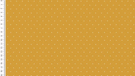 Buy 434-yellow Cotton jersey dots *From 50 cm