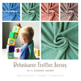 Terry cloth jersey *From 50 cm