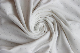 Buy 1451-h-gray-white Cotton jersey dots *From 50 cm