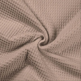 Kaufen 055-taupe Waffelpiqué *Ab 50cm