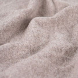 Kaufen 520-beige Wollfleece meliert *Ab 50cm