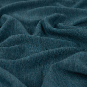 Kaufen 941-petrol Wolljersey meliert *Ab 50cm
