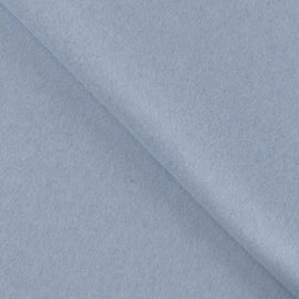 Kaufen 002-hellblau-mel Fleece aus Bio-Baumwoll *Ab 25 cm