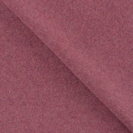 Kaufen 019-rot-mel Fleece aus Bio-Baumwoll *Ab 25 cm