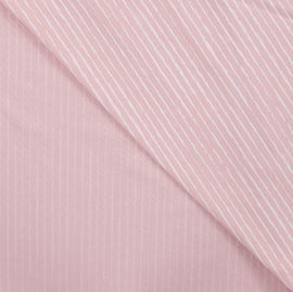 Buy 331-zartrosa Baumwolljersey Streifen *Ab 50cm