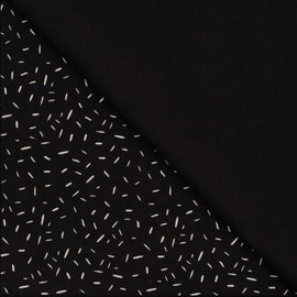 Buy 469-schwarz Baumwolljersey Striche *Ab 50cm