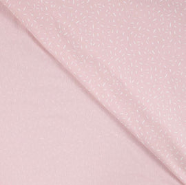 Buy 411-zartrosa Baumwolljersey Striche *Ab 50cm