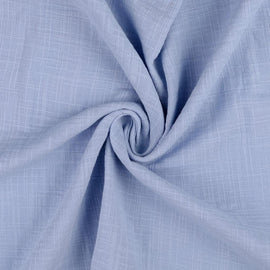 Kaufen 003-himmelblau Musselin Leinenlook *Ab 25 cm