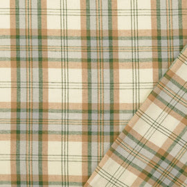 Acheter 025-grun Flanell Baumwolle Karo *Ab 50 cm