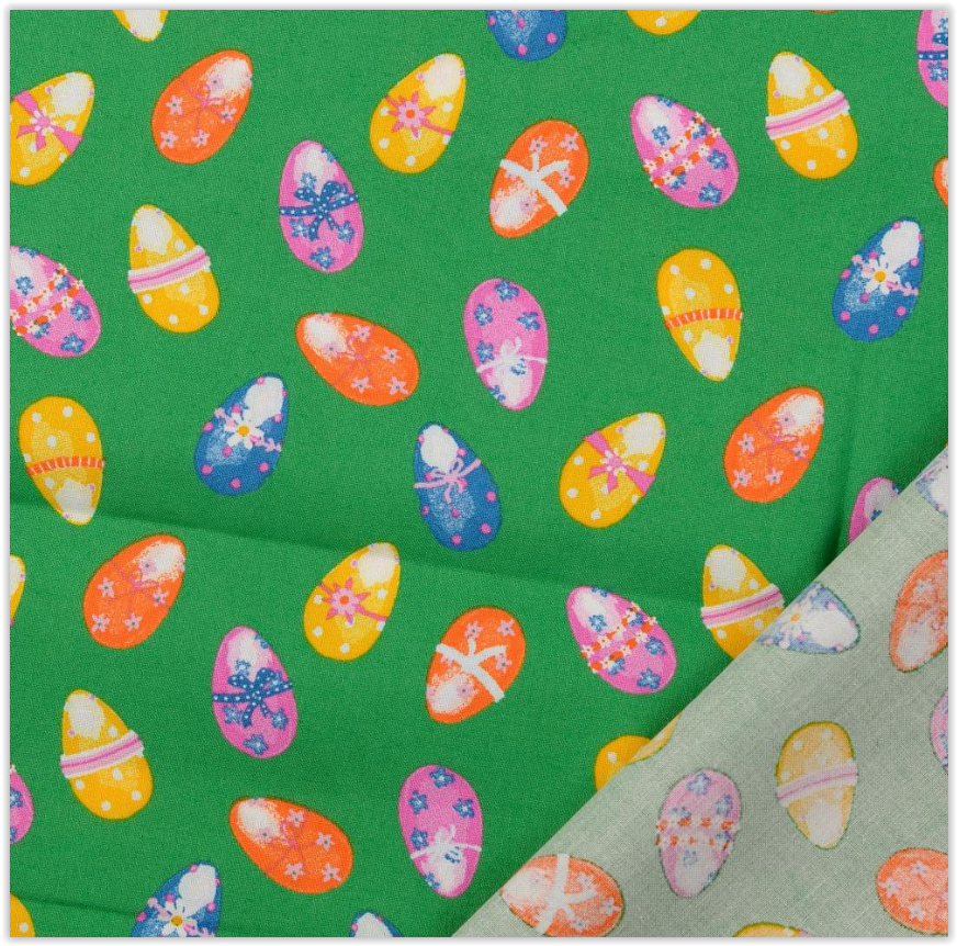 Baumwolldruck Ostern *Ab 25 cm