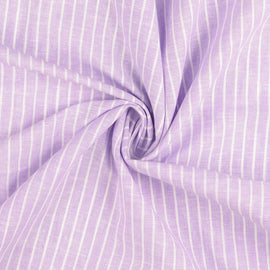 Acheter 043-flieder Rayures à motifs demi lin * A partir de 50 cm
