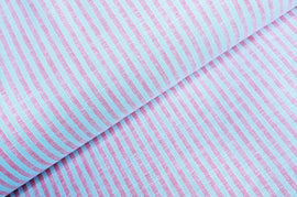 Acheter 011-rose Rayures demi lin * A partir de 50 cm