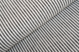 Acheter 069-noir Rayures demi lin * A partir de 50 cm