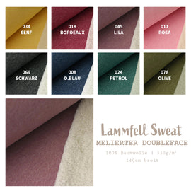 Winter sweat lambskin *From 50 cm