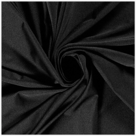 Kaufen 069-schwarz Badestoff | Sportstoff Uni * Ab 50 cm