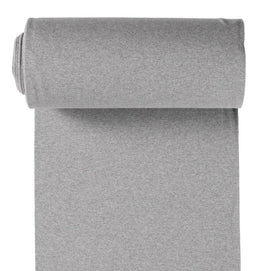 Kaufen 023-061-h-grau-mel Bündchen im Schlauch meliert *Ab 25 cm
