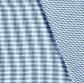 Kaufen 006-stahlblau Baumwoll Karo 3mm * Ab 50 cm