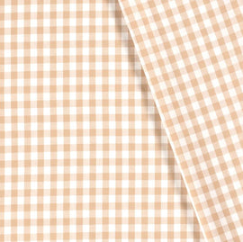 Acheter 053-beige Carreaux de coton 1 cm * A partir de 50 cm