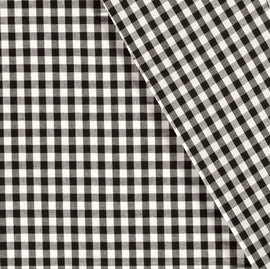 Acheter 069-noir Carreaux de coton 1 cm * A partir de 50 cm