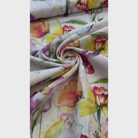 Tissu déco prairie d'été *à partir de 50 cm - 0