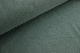 Kaufen 004-turkis-meliert Fleece aus Bio-Baumwolle *Ab 25 cm
