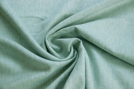 Acheter 022-menthe Demi lin à motifs chevrons * A partir de 50 cm