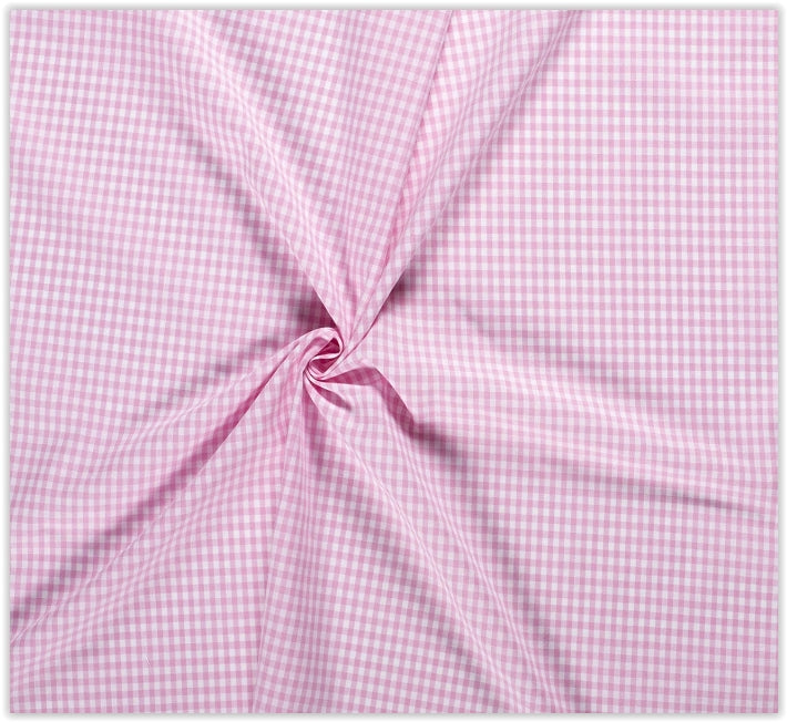 Kaufen 011-rosa Baumwoll Karo 5mm * Ab 50 cm