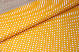Acheter 035-jaune Coton imprimé coeurs * A partir de 50cm