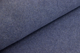 Kaufen 006-jeans-meliert Fleece aus Bio-Baumwolle *Ab 25 cm