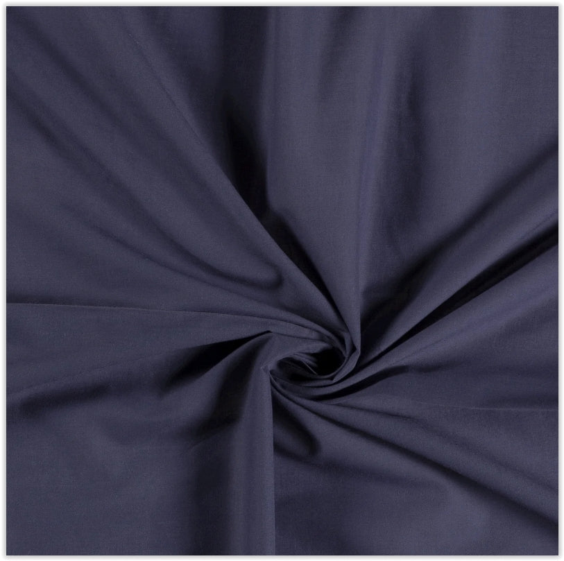 Kaufen 007-stahlblau Baumwoll Voile *Ab 50 cm
