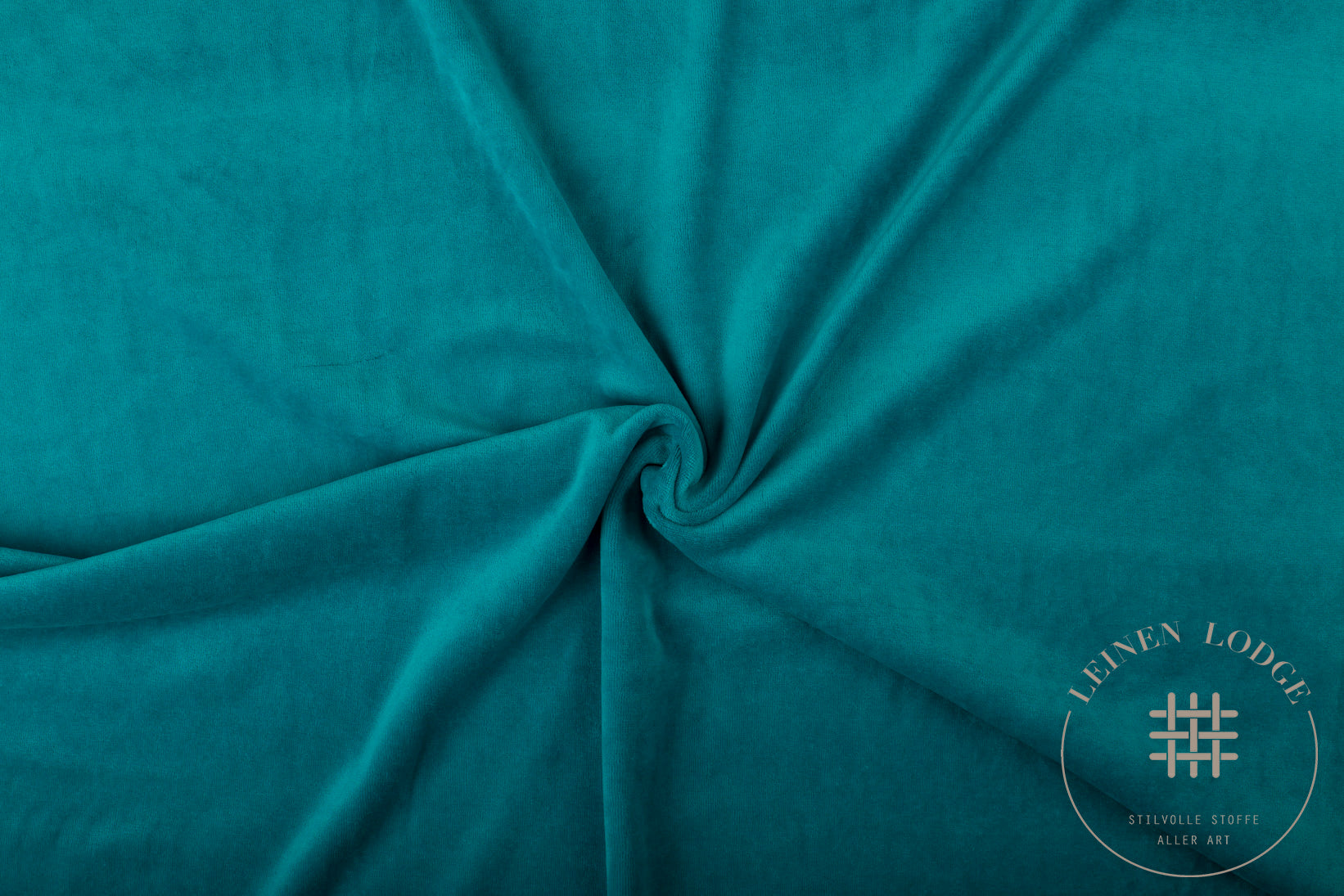 Kaufen 023-seeblau Nicki Velour * Ab 50 cm