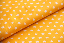 Acheter 035-jaune Coton imprimé étoiles 1cm * A partir de 50cm