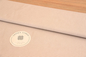 Kaufen 053-beige Baumwoll Karo 3mm * Ab 50 cm