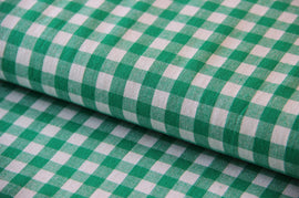 Acheter 025-vert Carreaux de coton 1 cm * A partir de 50 cm
