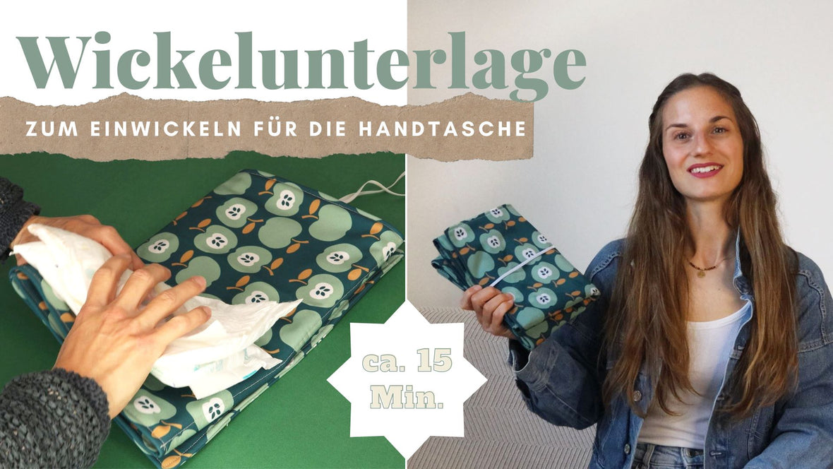 DIY - Wickelunterlage nähen