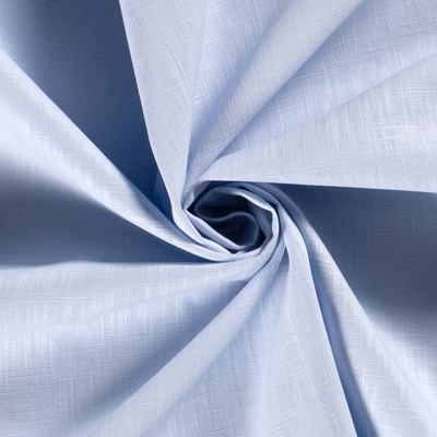Kaufen 002-hellblau Strukturleinen mit Baumwolle *Ab 50 cm