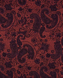 Baumwolljersey Paisley rot *Ab 50cm-3