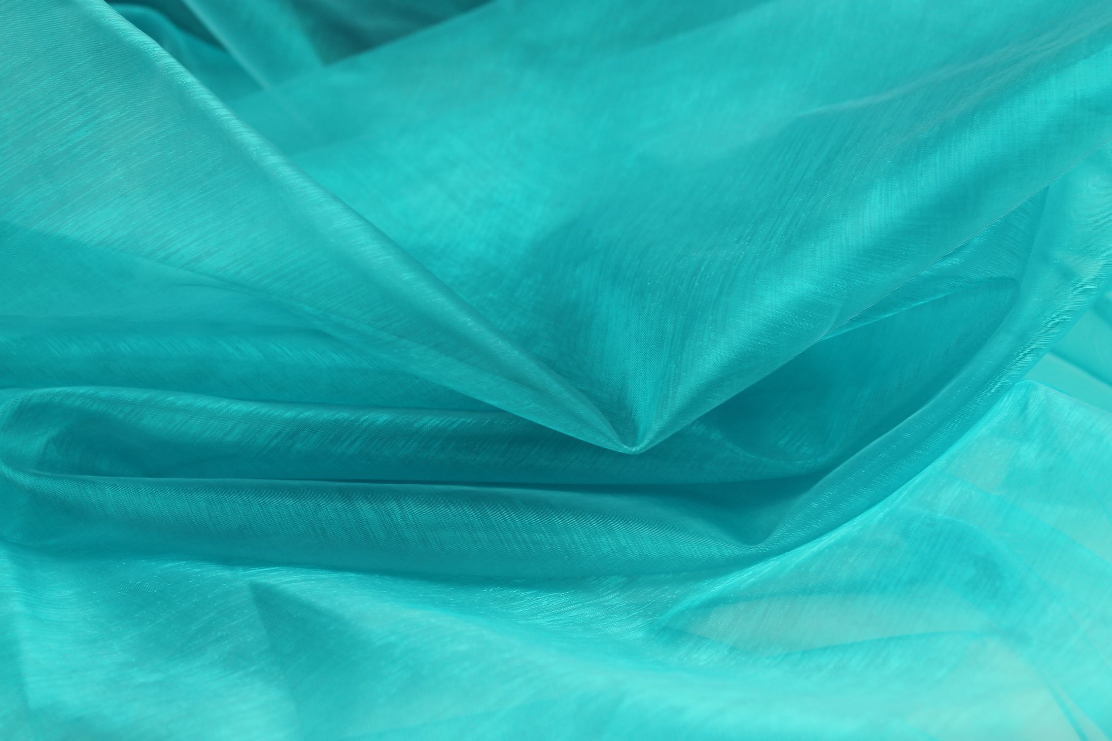 Buy 004-turquoise Organza *From 50 cm