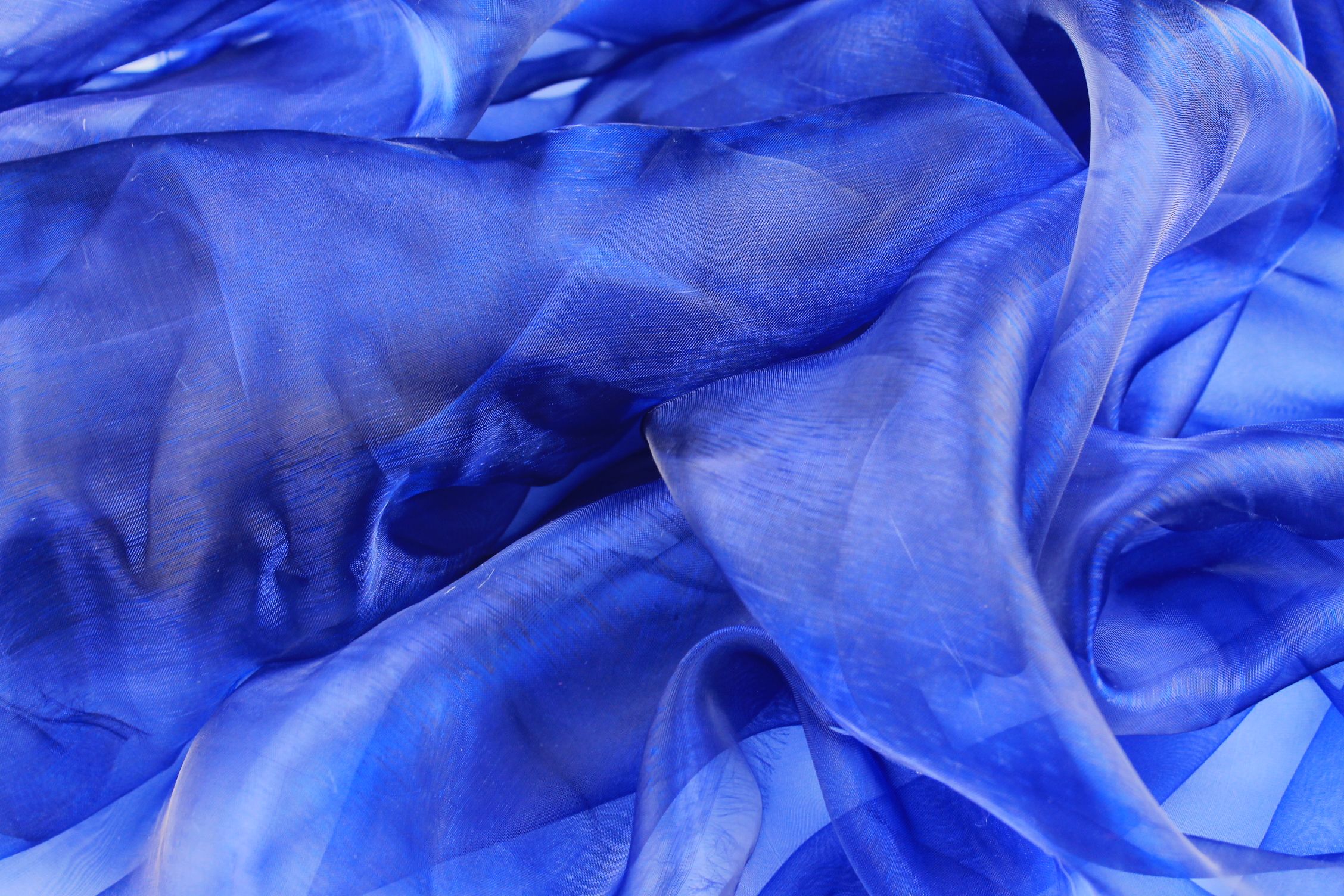 Buy 008-d-blue Organza *From 50 cm
