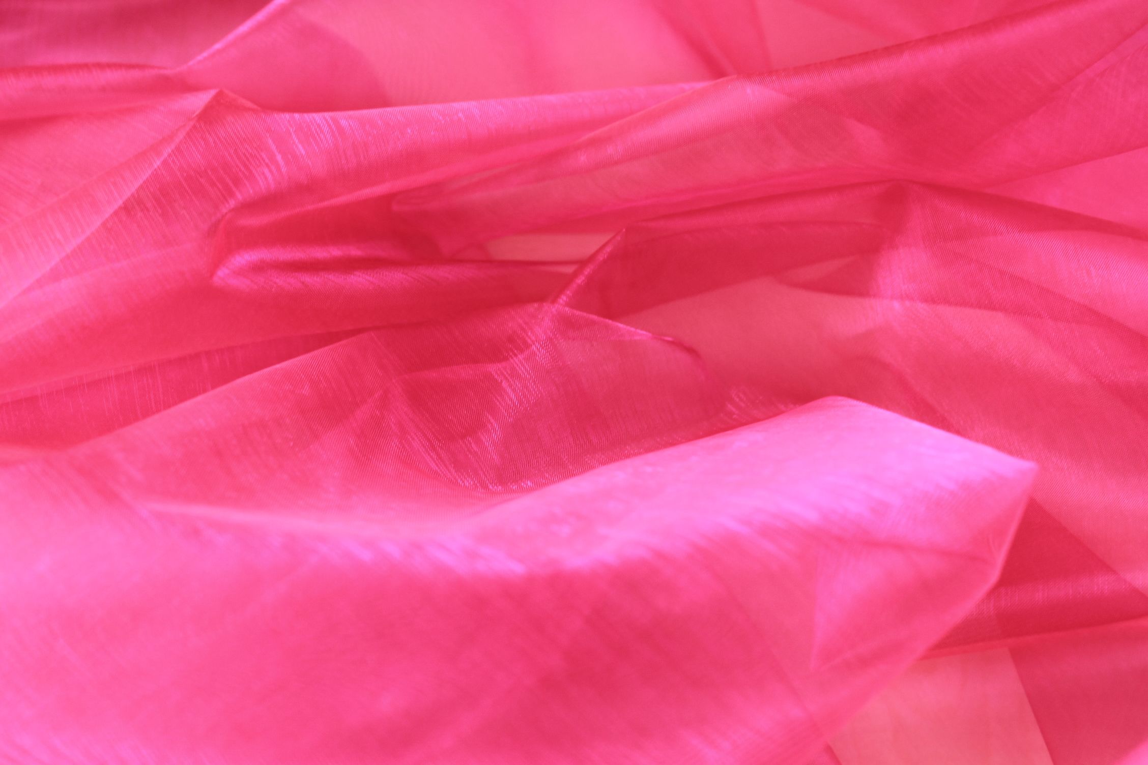 Buy 017-pink Organza *From 50 cm