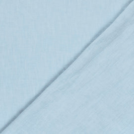 Buy 002-light-blue Linen Ramie stonewashed * From 50 cm
