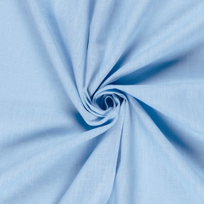 Kaufen 003-babyblau Strukturleinen mit Baumwolle *Ab 50 cm