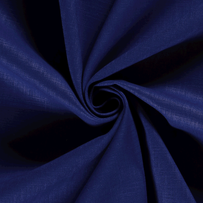 Kaufen 005-royalblau Strukturleinen mit Baumwolle *Ab 50 cm