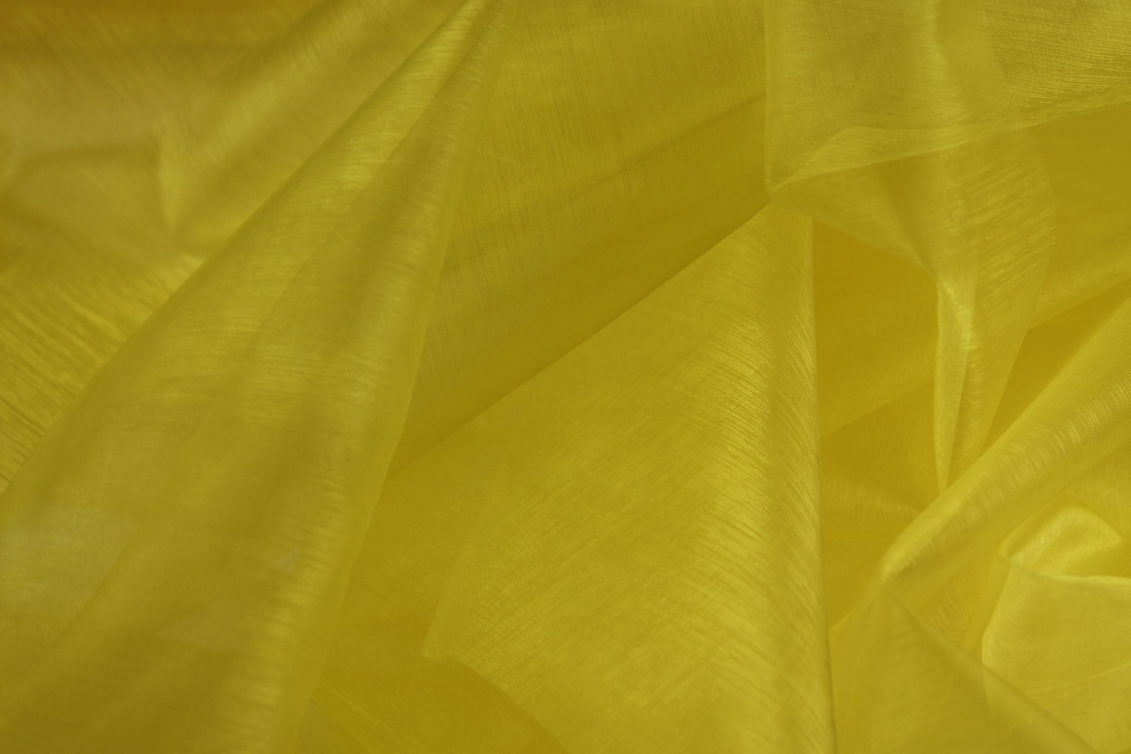Buy 034-yellow Organza *From 50 cm