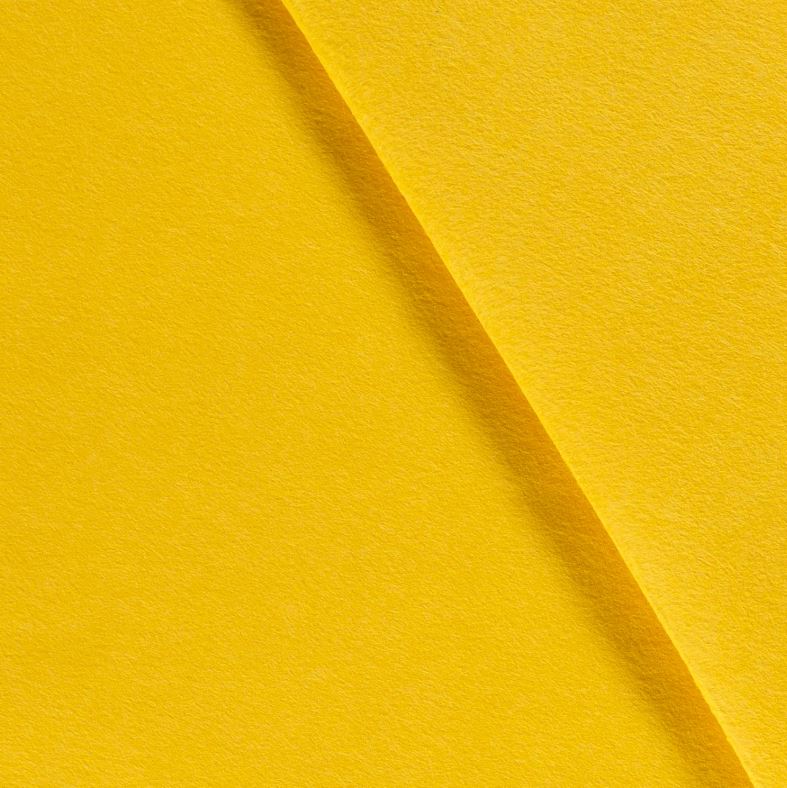 Acheter 035-jaune Feutrine artisanale de 1,5 mm d&#39;épaisseur *À partir de 50 cm